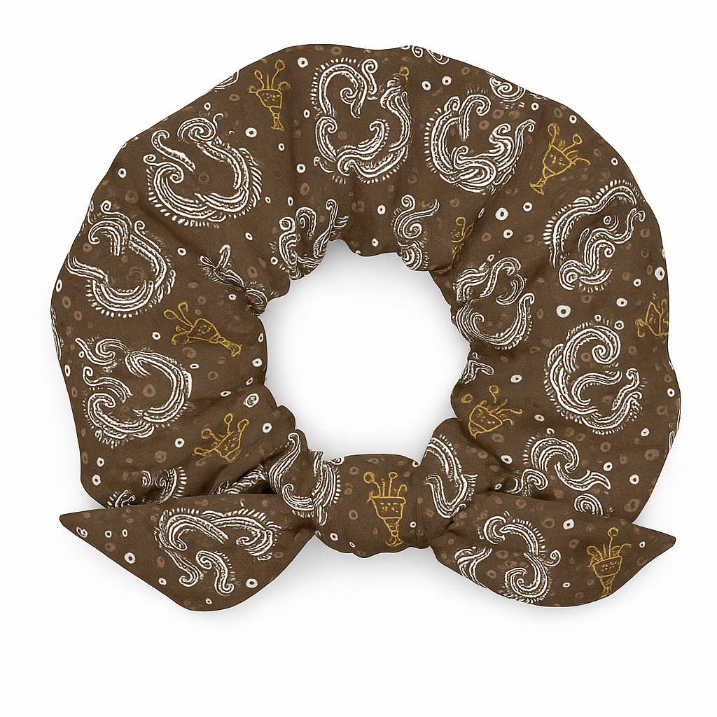 Mystique Cacao Recycled Scrunchie