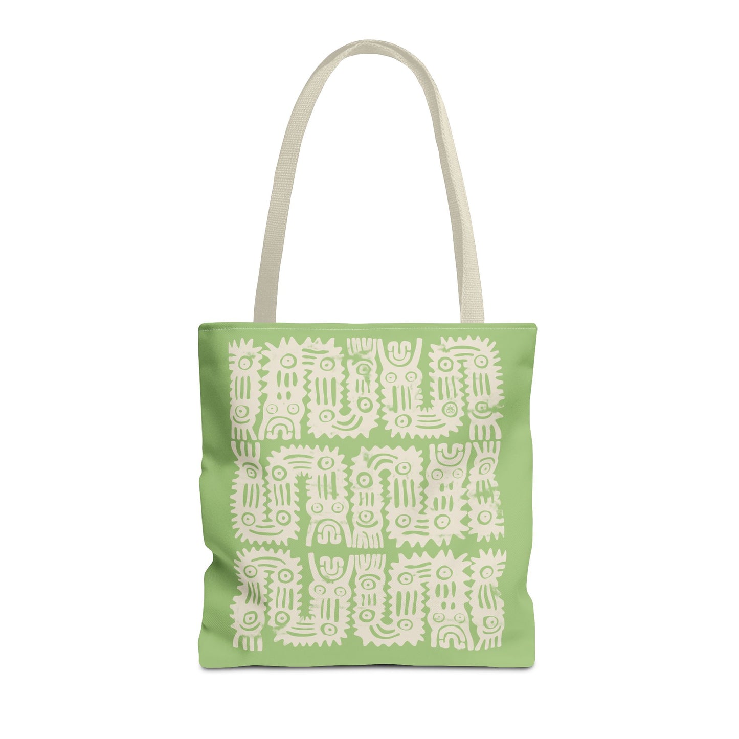 Olive Glyphs Tote Bag