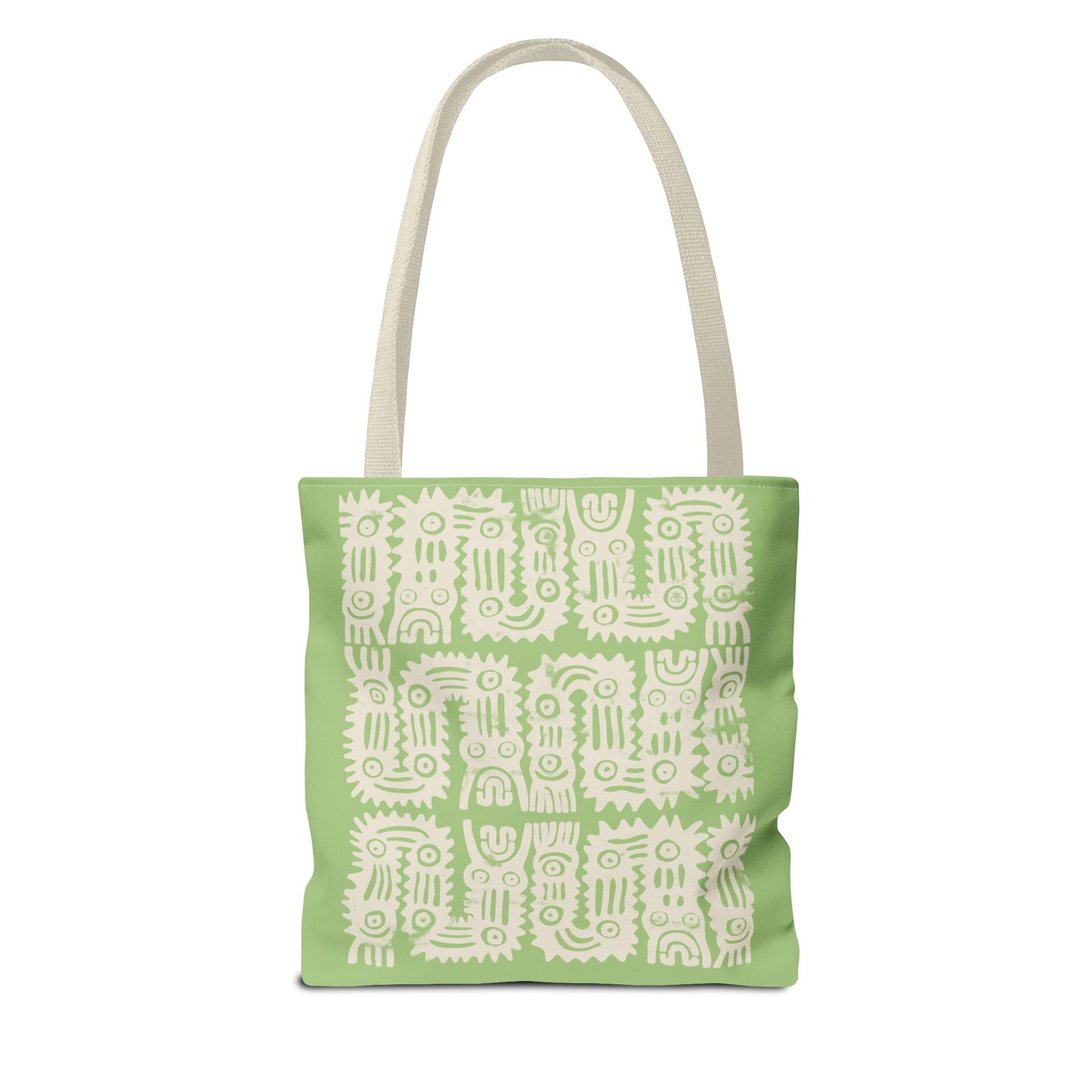 Olive Glyphs Tote Bag