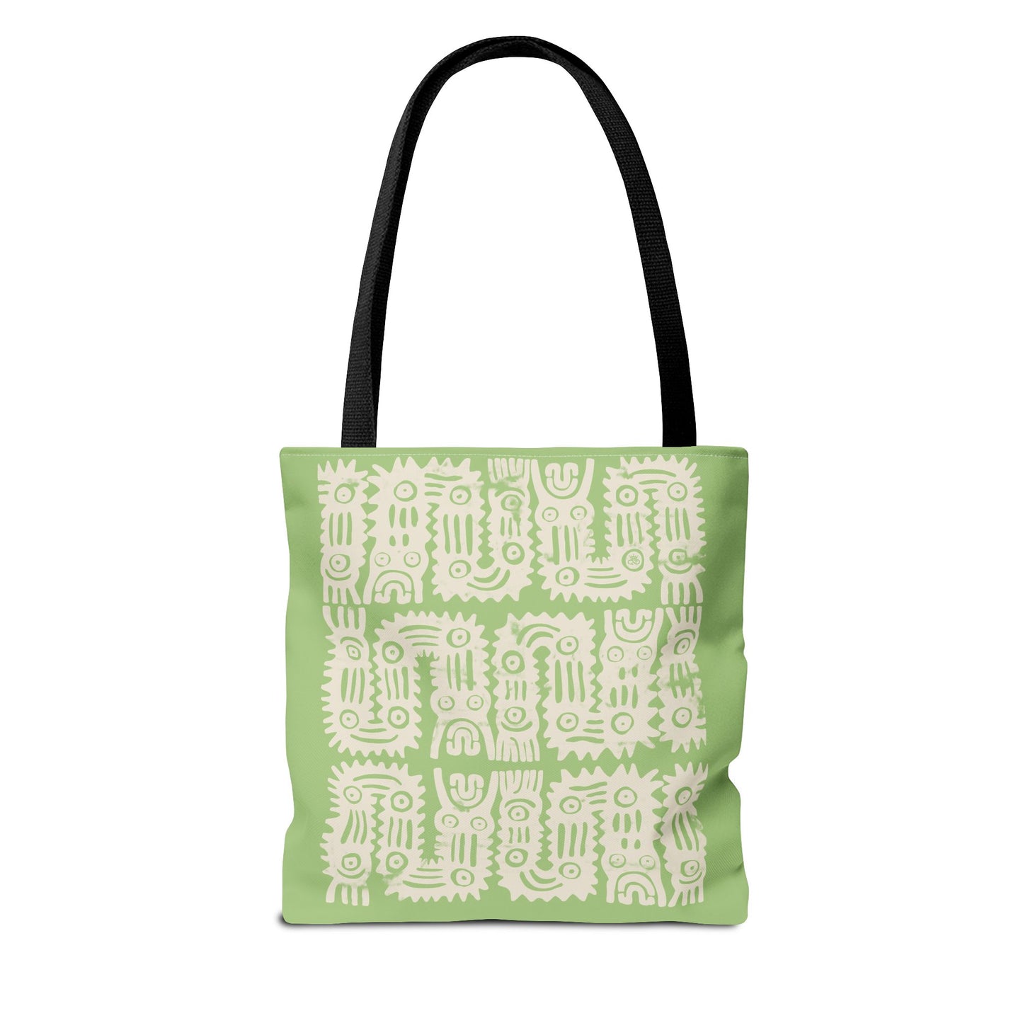 Olive Glyphs Tote Bag