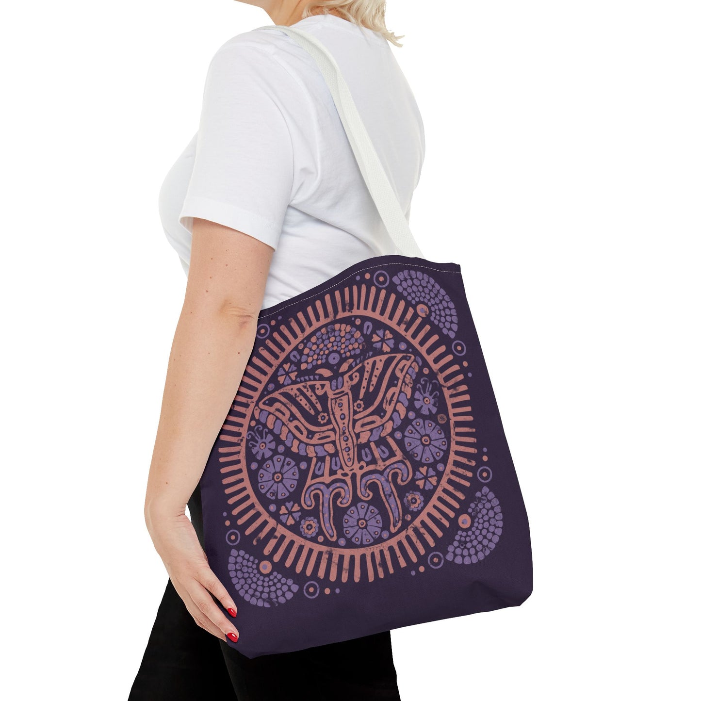 Morada Butterfly Tote Bag