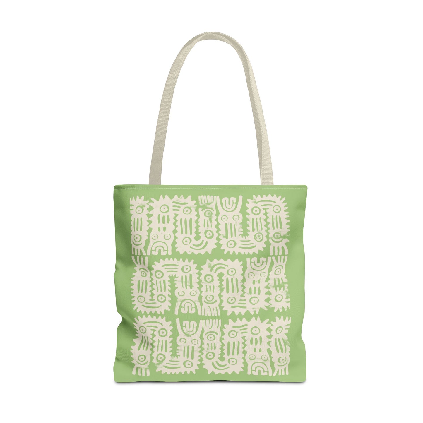 Olive Glyphs Tote Bag