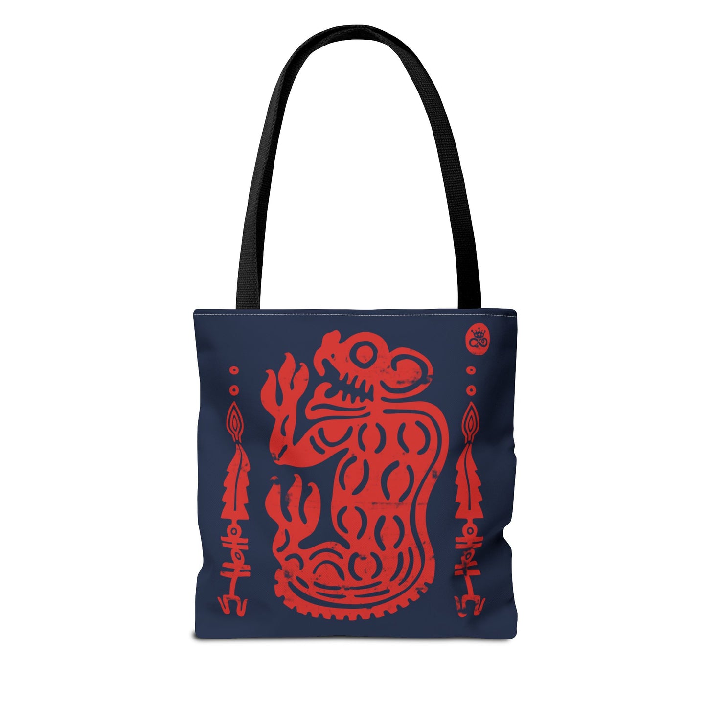 Red Jaguar Guardian Tote Bag
