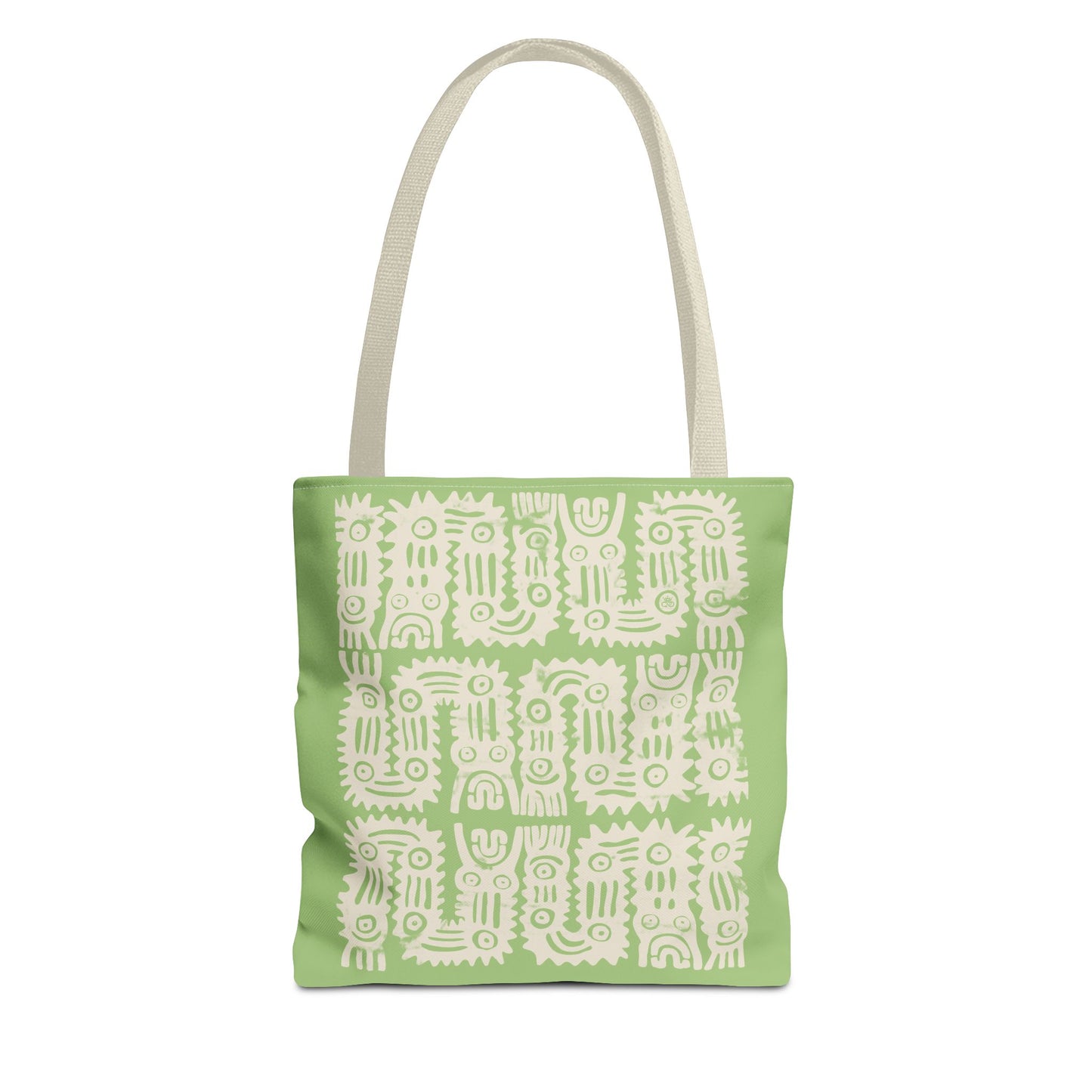 Olive Glyphs Tote Bag
