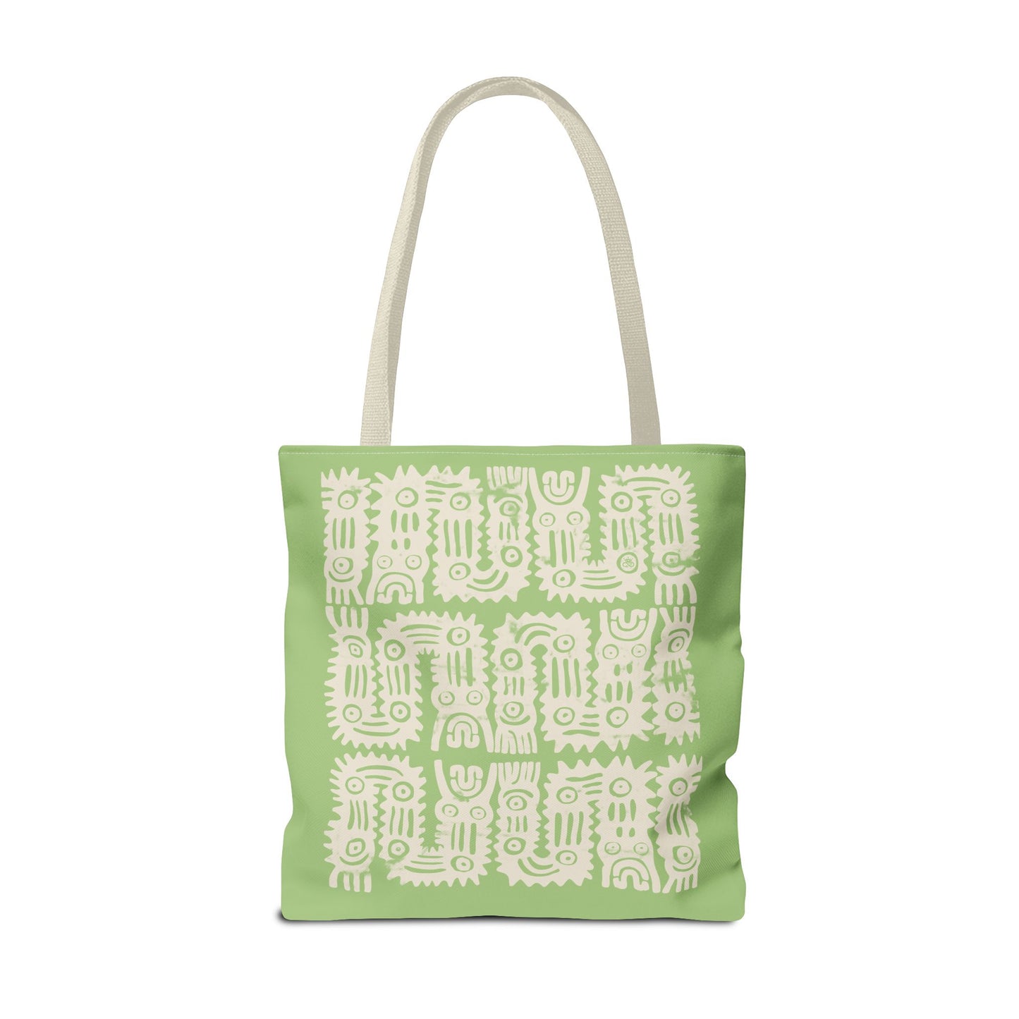 Olive Glyphs Tote Bag