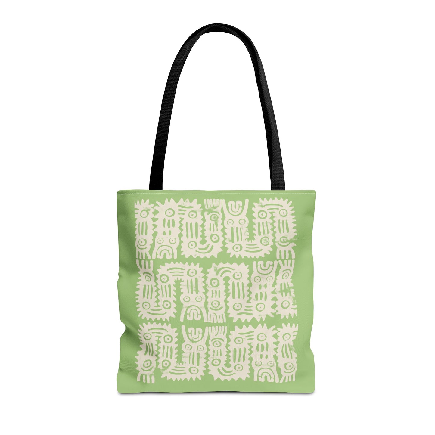 Olive Glyphs Tote Bag