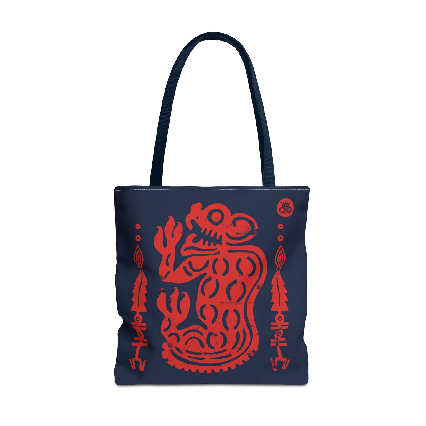Red Jaguar Guardian Tote Bag