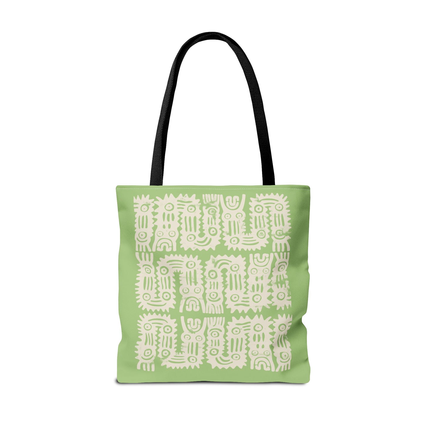 Olive Glyphs Tote Bag
