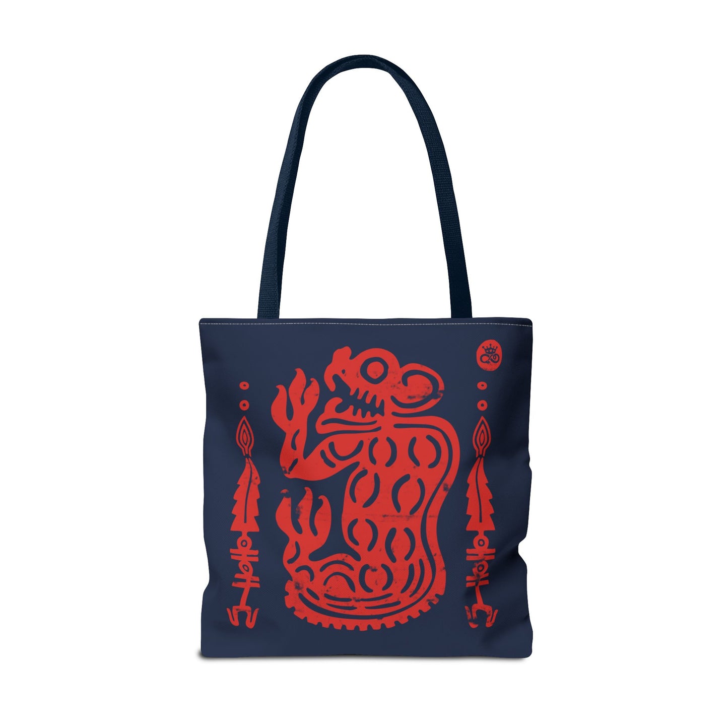 Red Jaguar Guardian Tote Bag