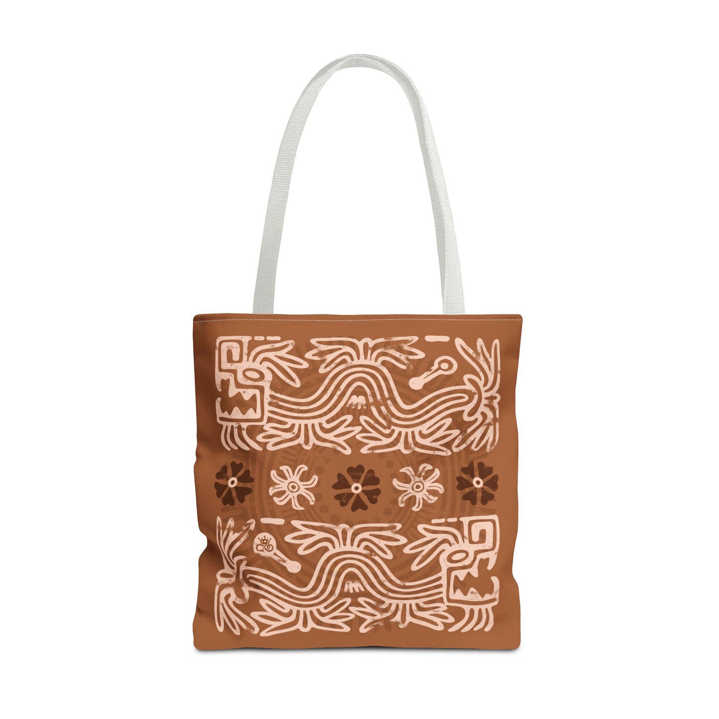 Terracotta Serpent Winds Tote Bag