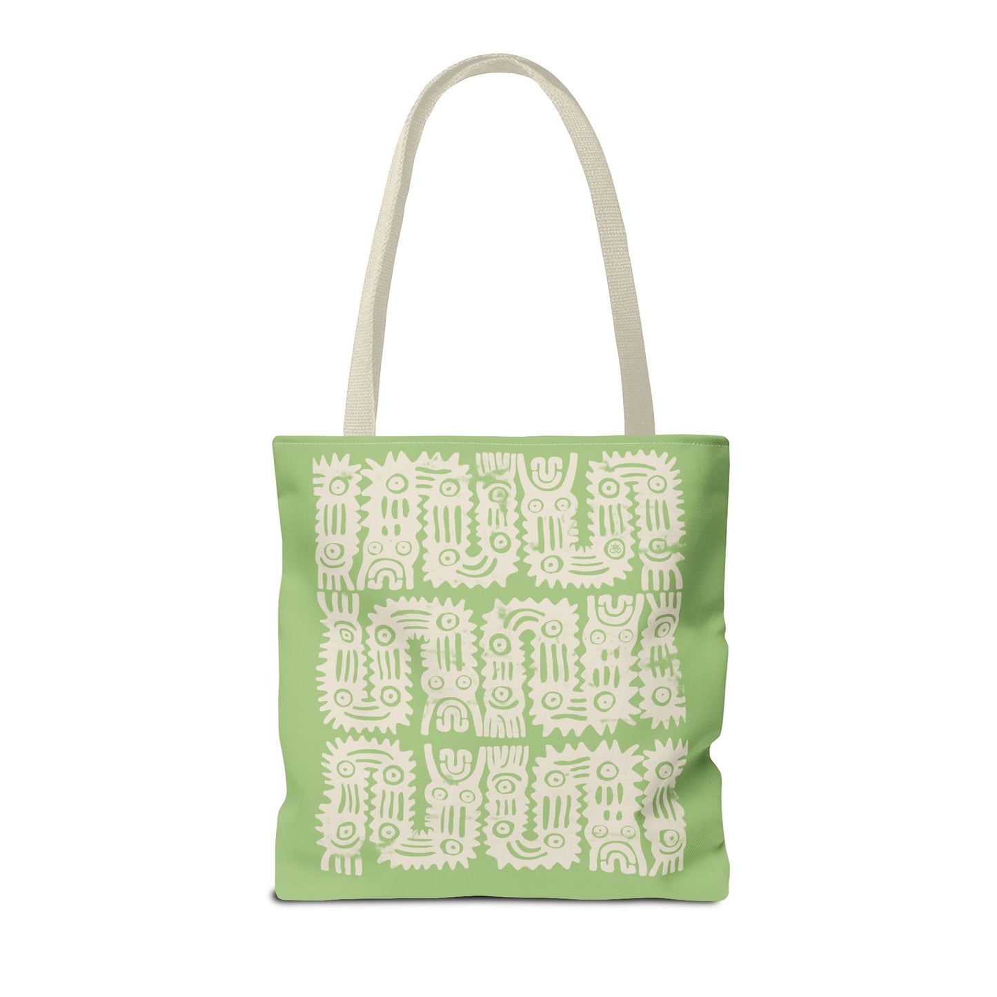 Olive Glyphs Tote Bag
