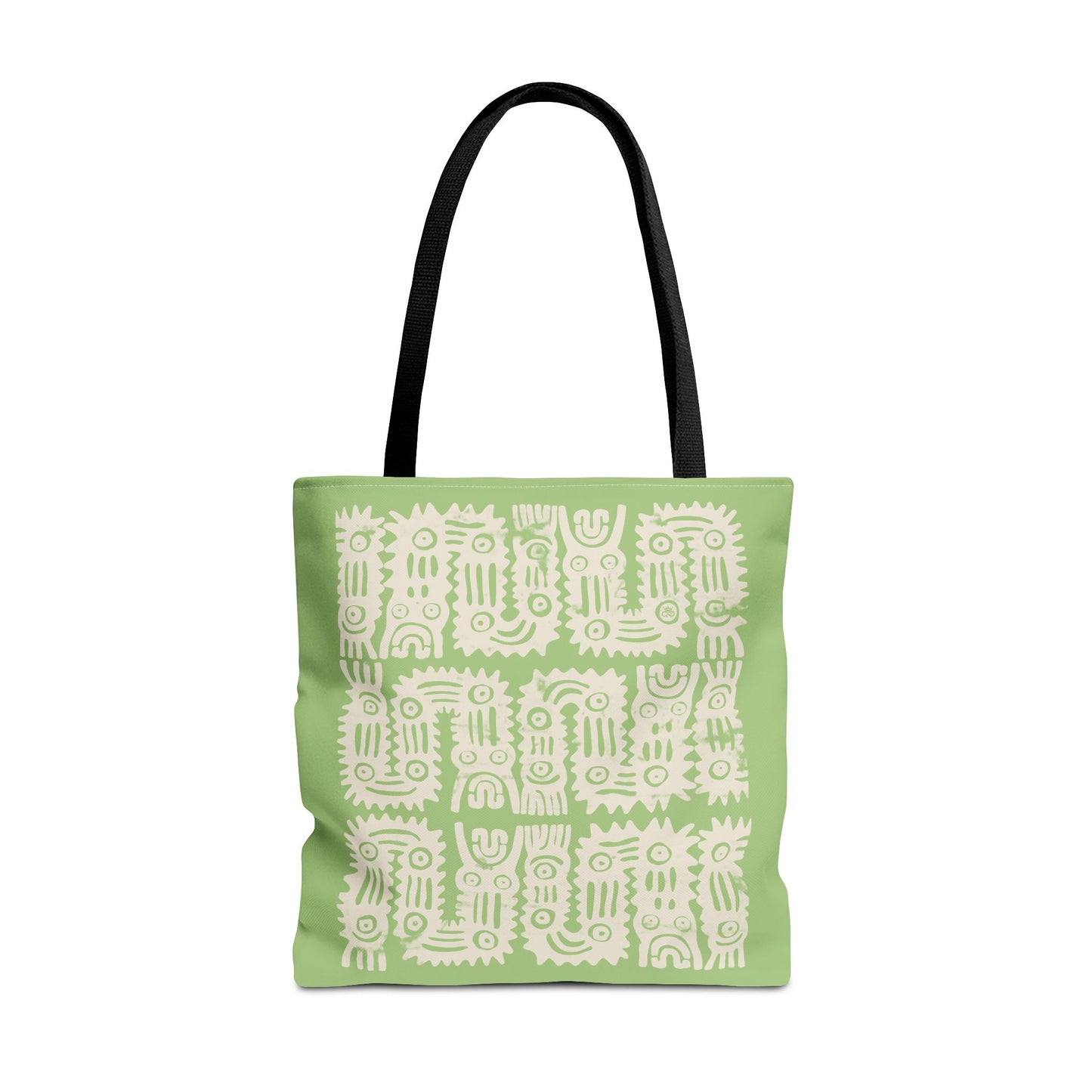 Olive Glyphs Tote Bag