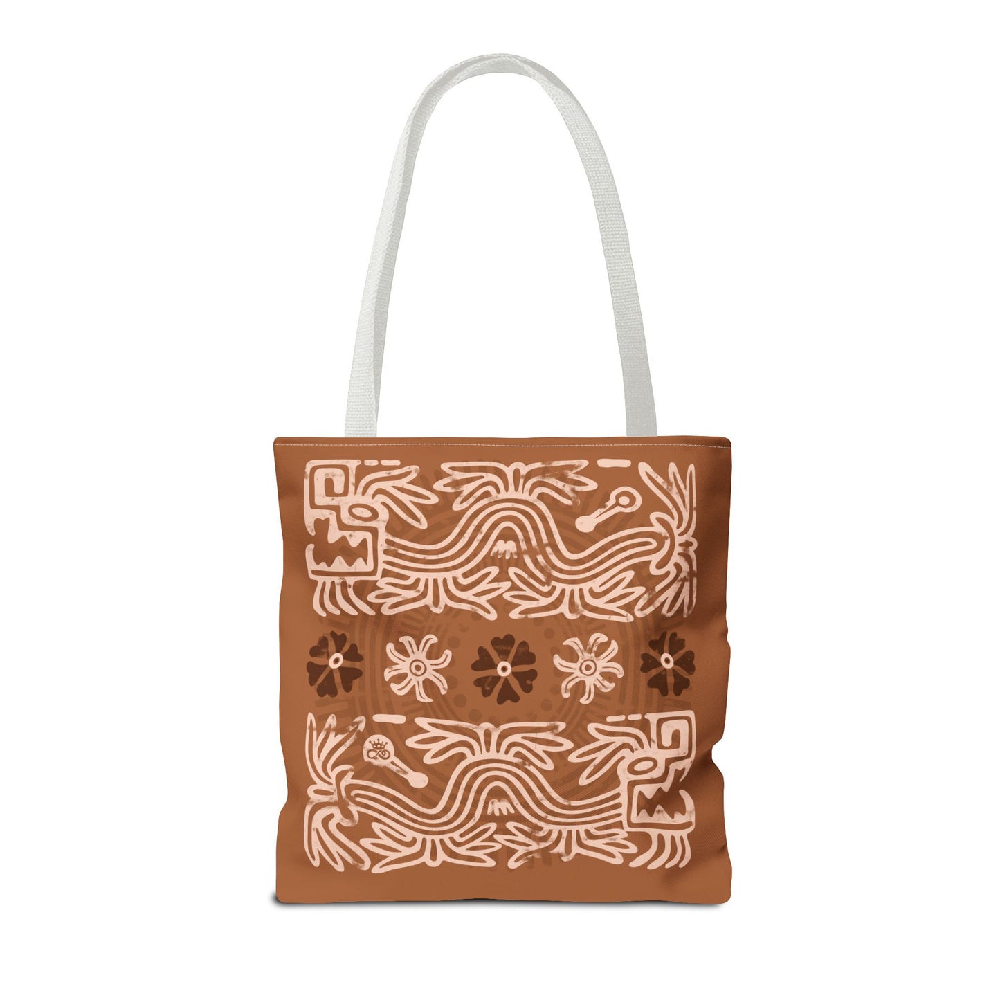 Terracotta Serpent Winds Tote Bag