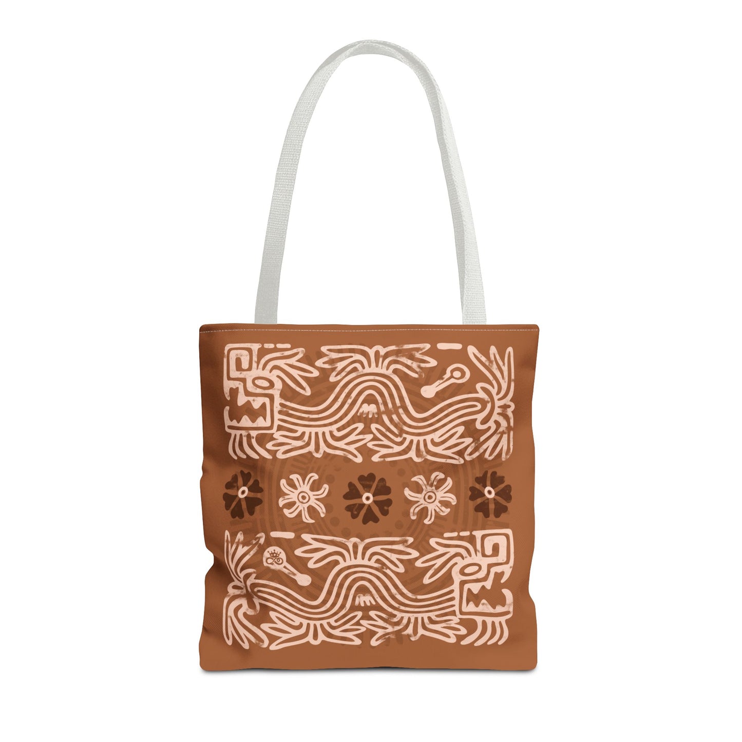 Terracotta Serpent Winds Tote Bag