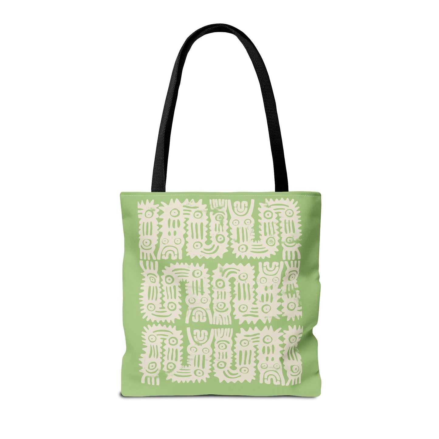Olive Glyphs Tote Bag