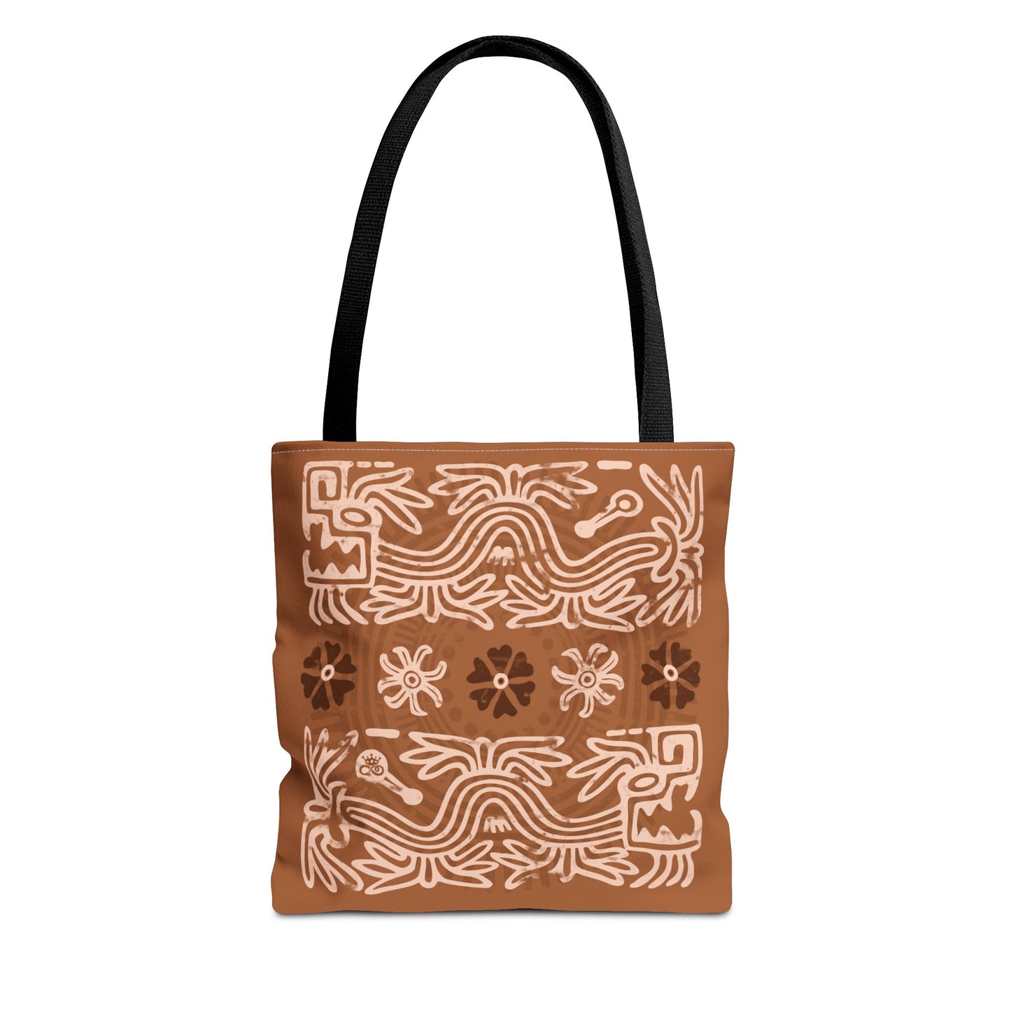 Terracotta Serpent Winds Tote Bag