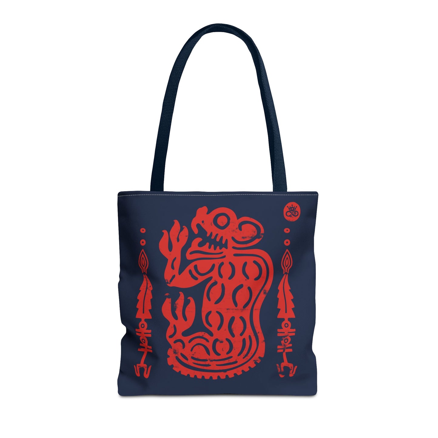 Red Jaguar Guardian Tote Bag