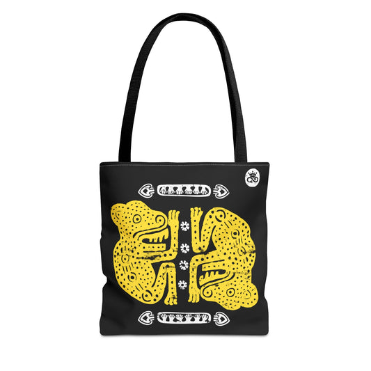 The Jaguar Twins Tote Bag