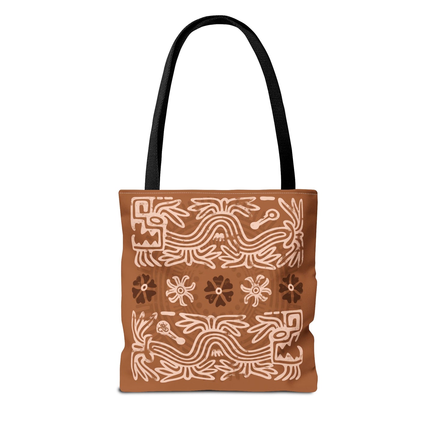 Terracotta Serpent Winds Tote Bag