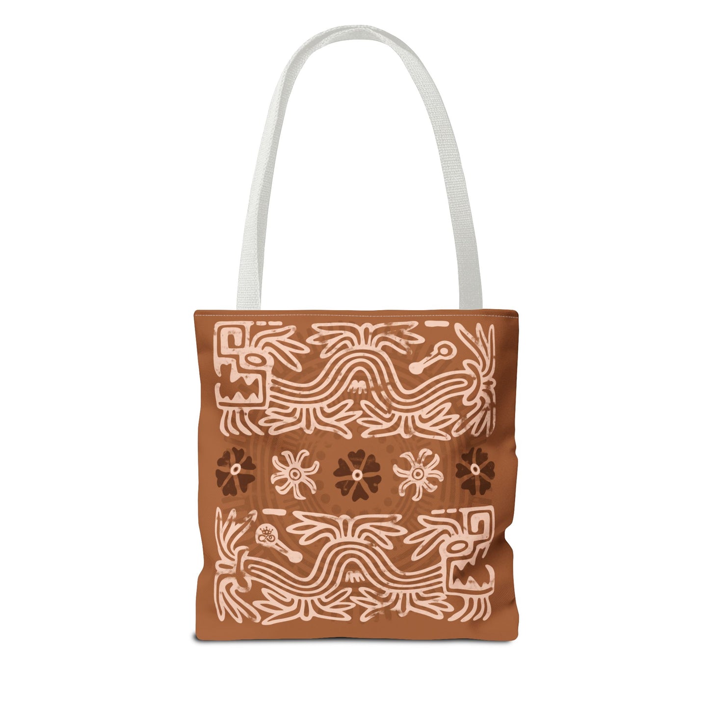 Terracotta Serpent Winds Tote Bag