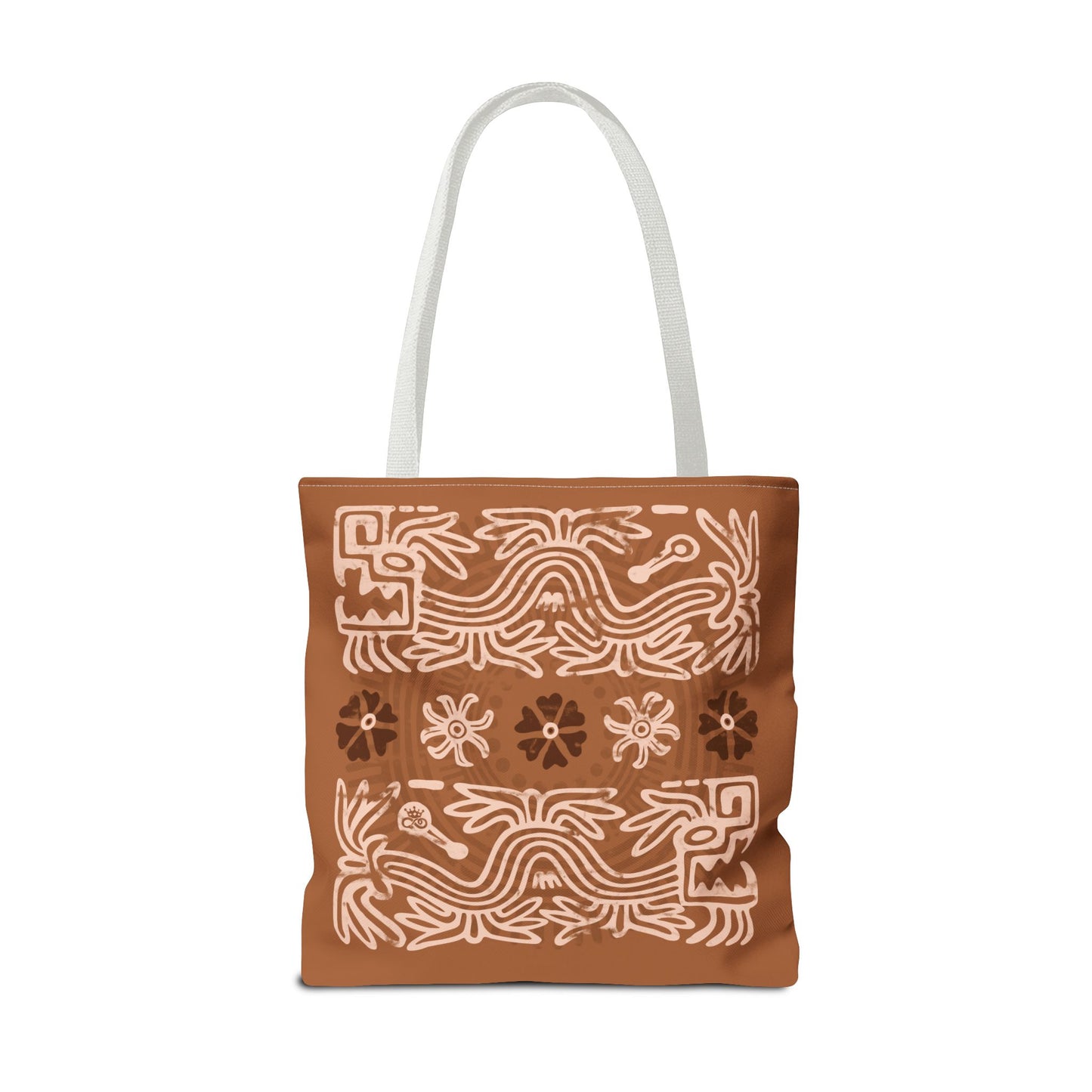 Terracotta Serpent Winds Tote Bag