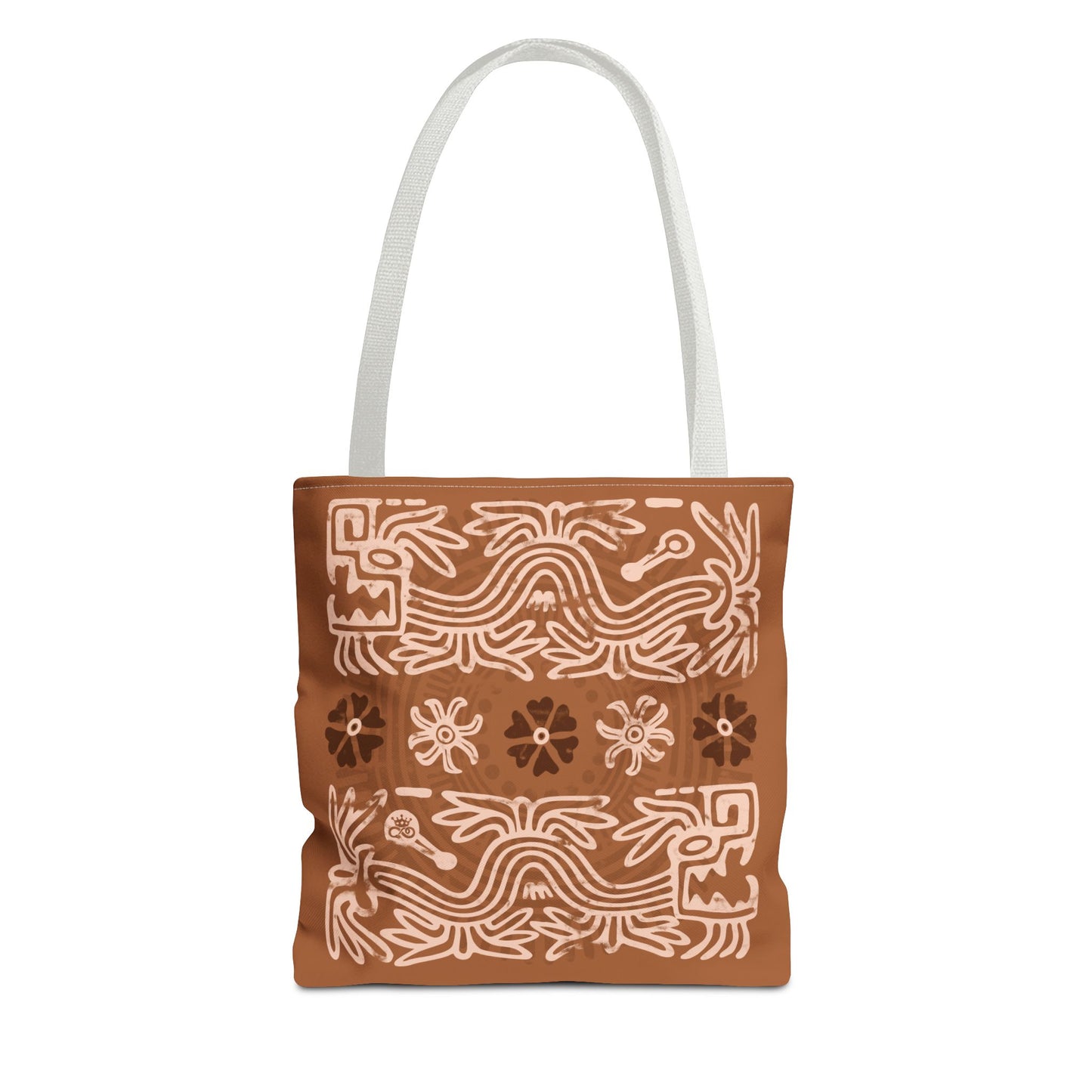 Terracotta Serpent Winds Tote Bag