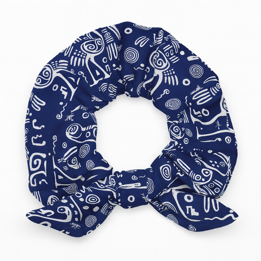 Mystique Aztatl Recycled Scrunchie