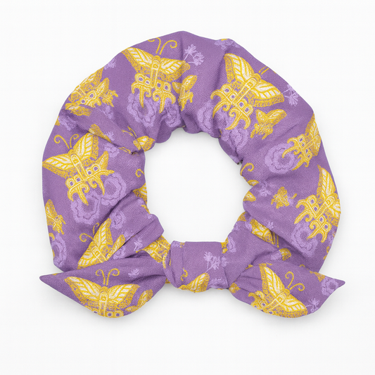 Mystique Mariposas de Tula Recycled Scrunchie