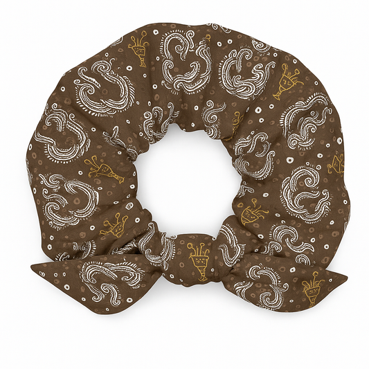Mystique Cacao Recycled Scrunchie