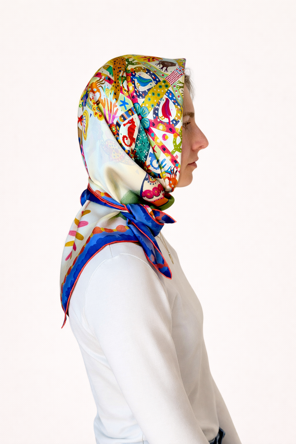 Viva la Vida - Silk Satin Scarf