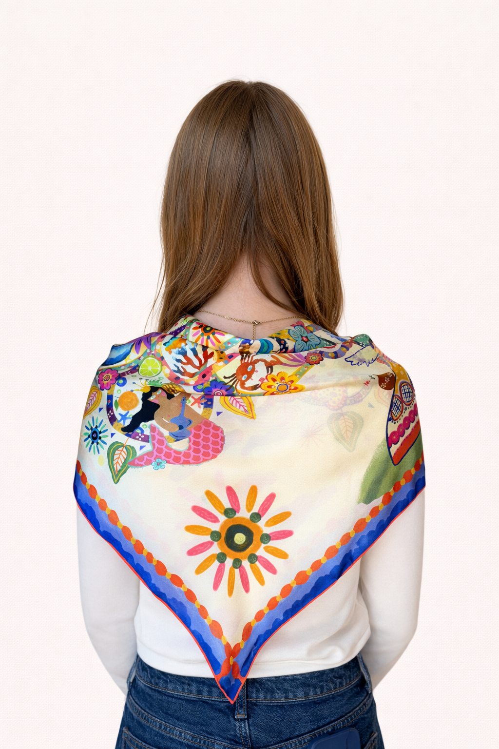 Viva la Vida - Silk Satin Scarf