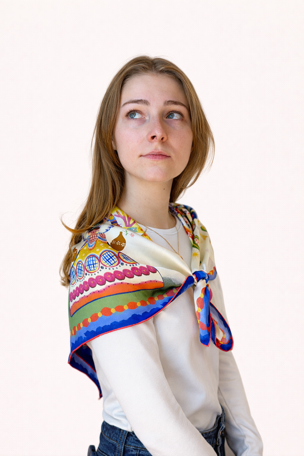 Viva la Vida - Silk Satin Scarf