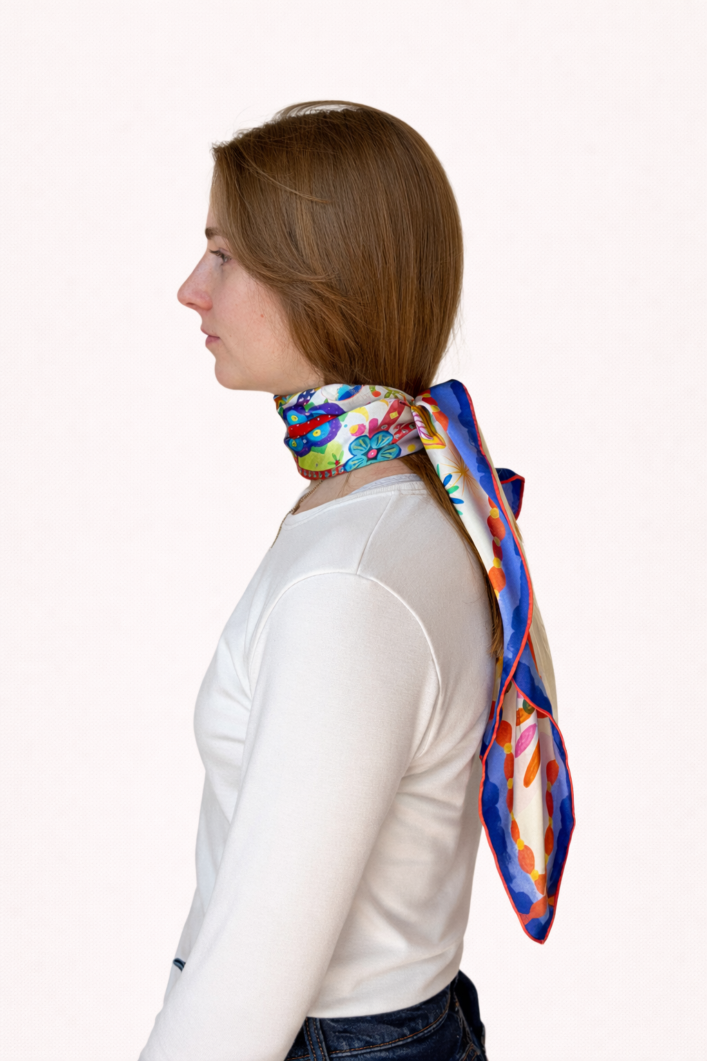Viva la Vida - Silk Satin Scarf
