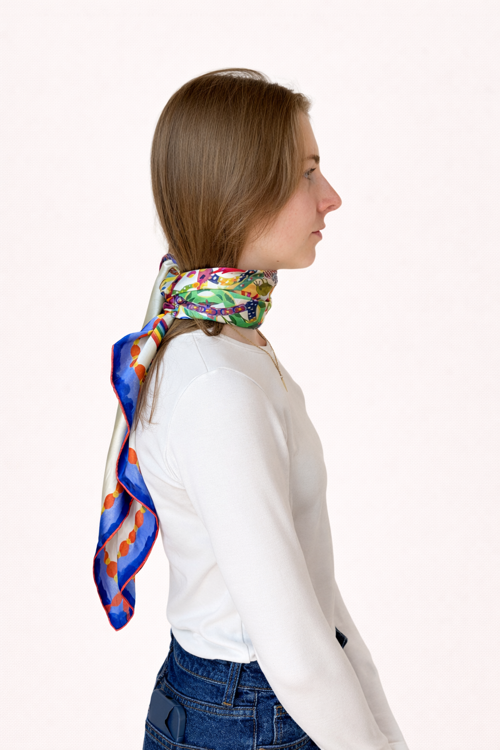 Viva la Vida - Silk Satin Scarf