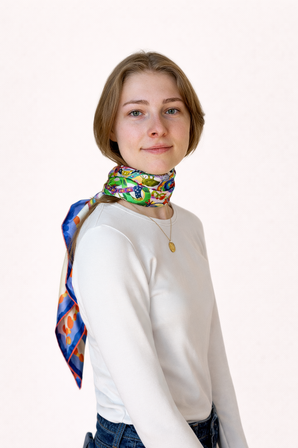 Viva la Vida - Silk Satin Scarf