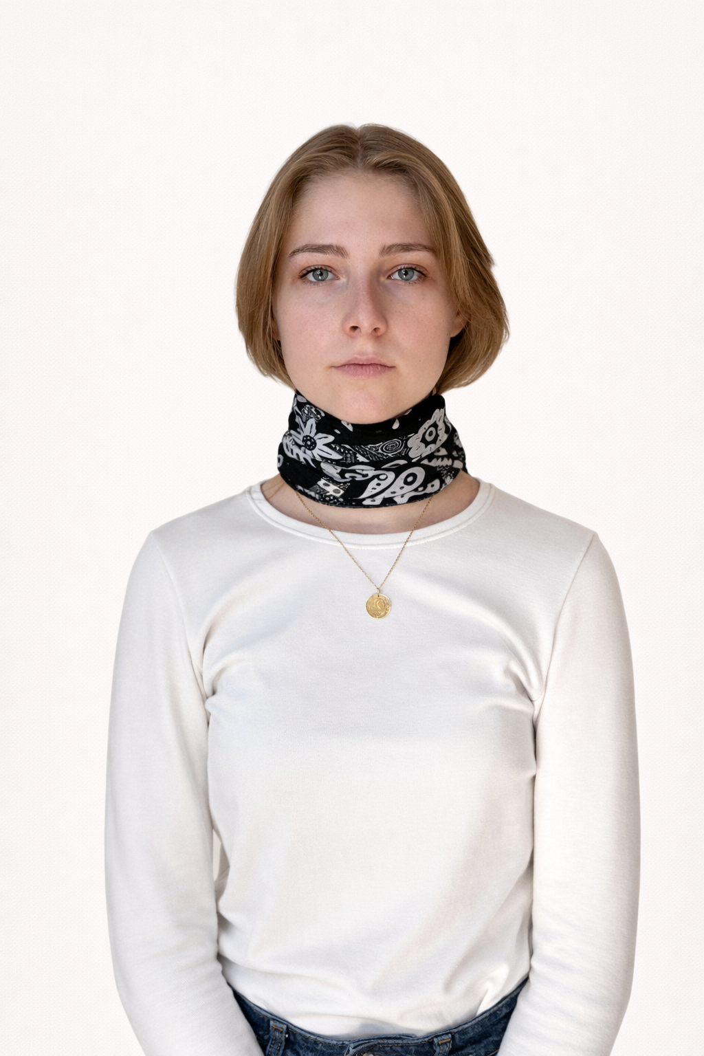 Eternal Wings - Silk Chiffon Scarf