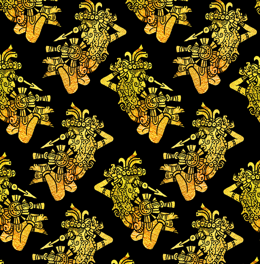 Mystique Guerrero Real Recycled Scrunchie